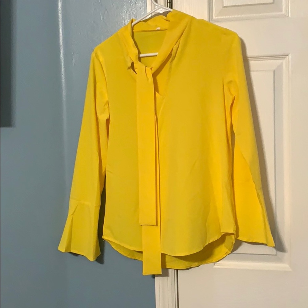 Yellow long sleeve